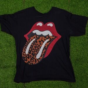 Vintage Rolling Stones Leopard Tee